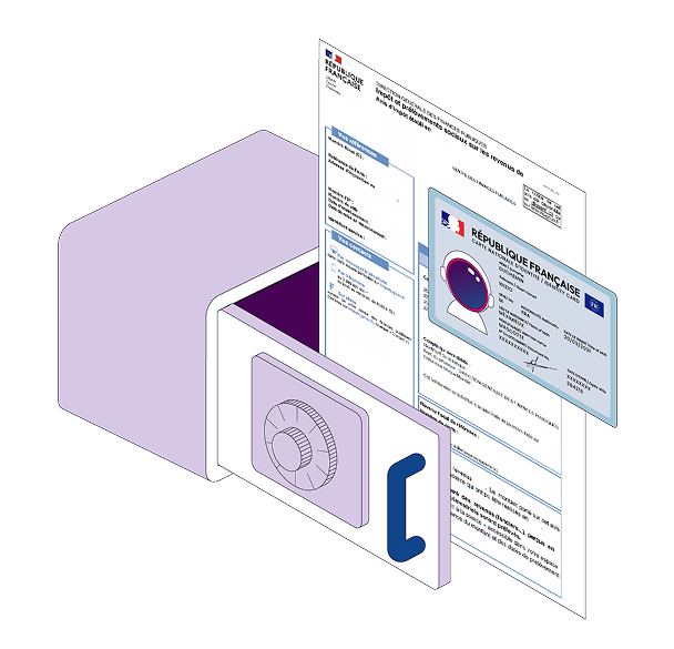 Coffre-fort numérique sécurisé pour l'archivage des documents réglementaires