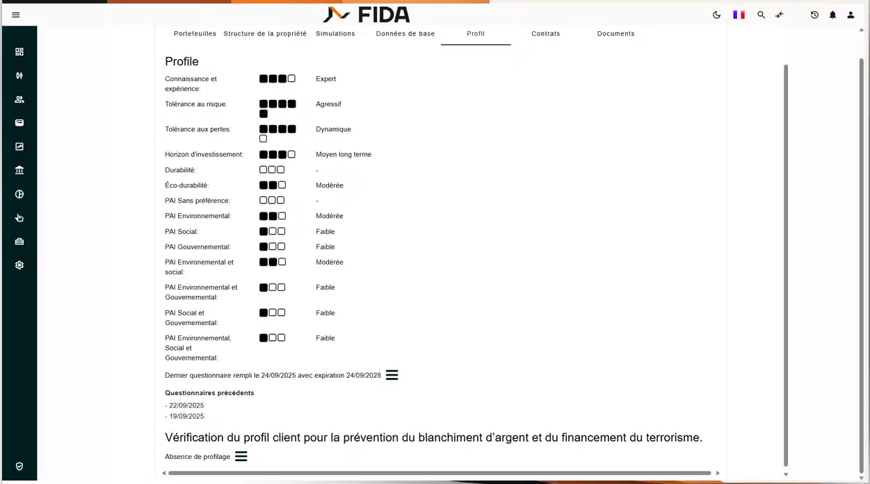 Fida interface 3